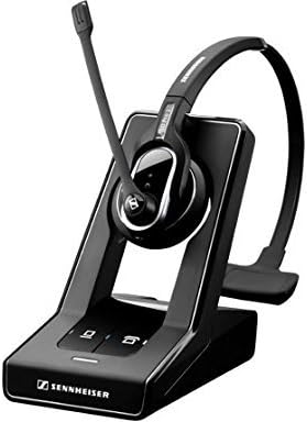 Sennheiser SD PRO1 - Безжична слушалка за вашия десктоп на телефона с адаптер Yealink EHS в комплекта - Съвместими Yealink модел: T48G, T46G, T42G, T41P, T38G, T28P, T26P