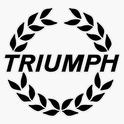 Стикер с Логото на TRIUMPH Стикер На Бронята Vinyl Стикер 5