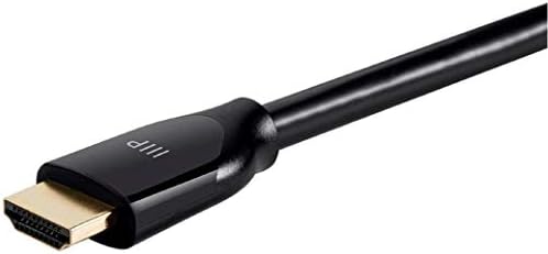 Високоскоростен HDMI кабел Monoprice - 3 метра - Черен (3 комплекта), сертифициран Premium, 4K @ 60 Hz, HDR, 18 Gbit/s, 28AWG, YUV 4: 4: 4
