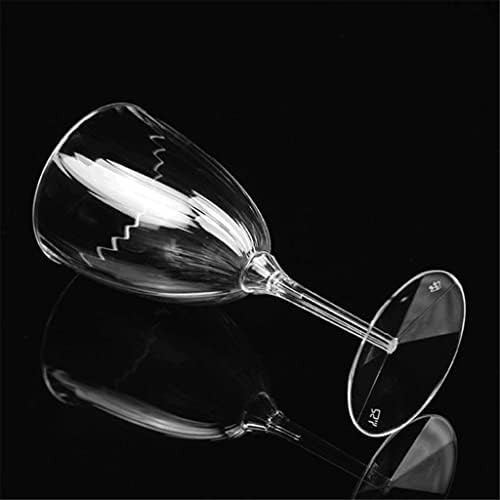 Чаша на Чаша за Шампанско, Бар, Сватба парти, Чаши за вино от PVC, Прозрачни Чаши пенливи Коктейли, 210 мл (Цвят: A, размери: 8 бр.)