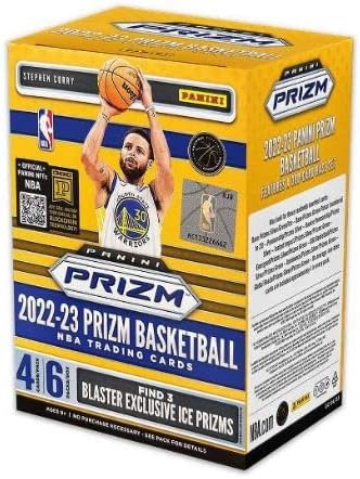 Скоростна баскетболни blasters NBA Prizm 2022/23 6 Опаковки В кутия по 4 Карти В опаковка С фабрично печат