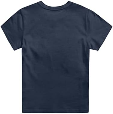 Детски Тениски POLERO, Тениски с кръгло деколте, Риза с Къс ръкав, Блузи-Пуловери Унисекс за Момичета и Момчета 3-16