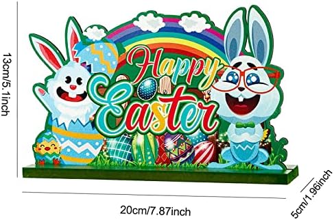 Cakina E Украшение За детската стая със заек, подарък за Великден, Настолни Украса от яйца, Сладко Украса, украса и окачен