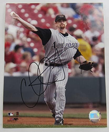 Автограф с автограф на Чад Трейси 8x10 Снимка на I - Снимки на MLB с автограф