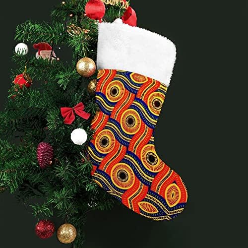 Коледни Чорапи с Принтом Змии в Африка Стил, Чорапи с Плюшено Камина, Висящи за Домашен интериор Елхи