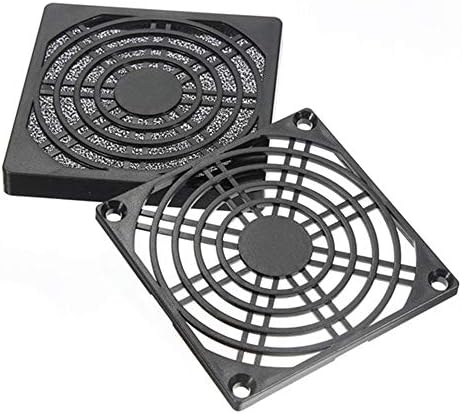 vctas 60 мм Вентилатор за охлаждането на компютъра Прахоустойчив Филтър, Пластмасова защита на филтър за вентилатора за Охлаждане на Корпуса Прахоустойчив филтър 3 в 1