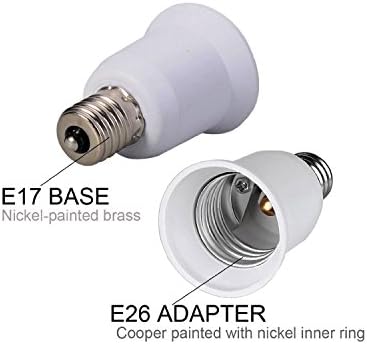 Lot5 E17-E26 Led Лампа Адаптер за основание лампи Конвертор