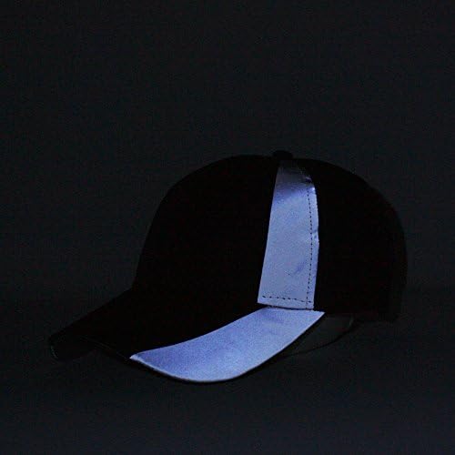 Реколта Светоотражающая бейзболна шапка с Кант Висока видимост от Неонови Полиэстеровой кепър лента през с нисък профил