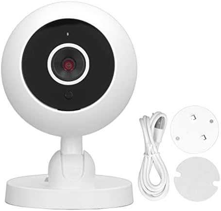 Eujgoov HD Безжична WiFi Камера Домашна Камера за Сигурност Куполна Мрежова Интелигентна Камера за Вътрешна Връзка 2 Начина 2MP 1080P 360 Градуса