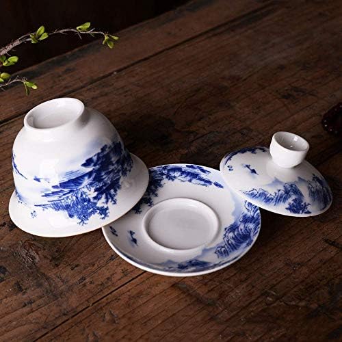 PAYNAN 180 мл Порцеланова Чаена Чаша супа от супник Китайската Капак на Купата Гайвань Пътен Чайник за Чай Набор от Аксесоари