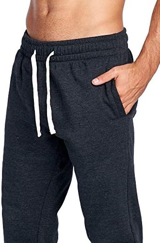 Мъжки спортни панталони за джогинг PROGO USA, Основни Флисовые Панталони За джогинг е с Ластик На талията