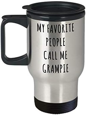 Холивудската Чаша Grampie от Канап, Подаръци, Любимите Ми Хора Ме Наричат Grampie, Пътна Чашата за Кафе с Изолация от Неръждаема Стомана за Дядо