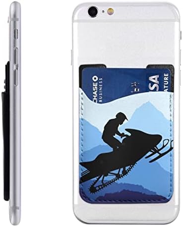 Държач за карти За телефон на Шейни От Изкуствена Кожа Калъф За Самоличност, Кредитни Карти, 3 м Лепило Ръкави За Всички