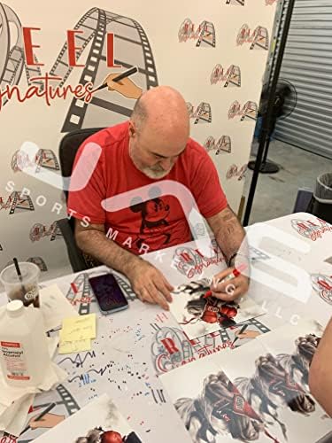 Кайл Хърбърт с автограф и надпис 8x10 снимка Street Fighter JSA COA Рю