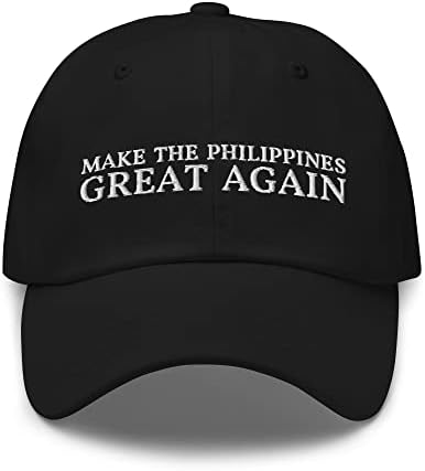 Направи Филипините Отново Велики Папина Капачка - Забавно Филипинската Бродирани Шапчица - Подарък за Горди филипинци