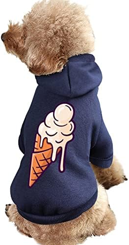 Плавящиеся Топки Сладолед Модни Блузи за Домашни Любимци Меки Топли Дрехи За Кучета от Траен Пуловер за Домашни Любимци