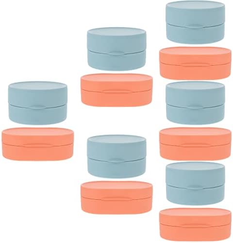 DOITOOL 12 Бр. Кутии за сапун, Поставки за Сапун, Кутии За съхранение, Гъвкави Контейнери (Различни цветове) Инструмент