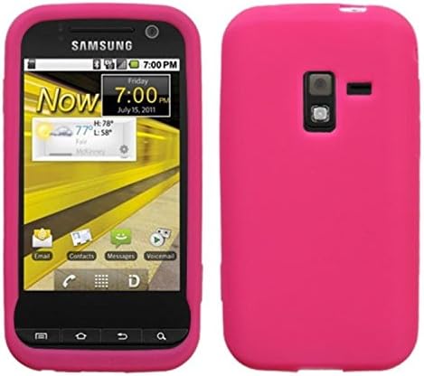 Asmyna SAMD600CASKSO008 Мек и тънък Здрав Защитен калъф за Samsung D600/Conquer 4G/R920 - 1 Опаковка - търговия на Дребно опаковка - Ярко-розов