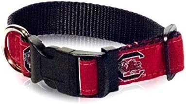 Разход на нашийник и каишка ZEP-PRO South Carolina Fighting Gamecocks за кучета - NCAA - Произведено в САЩ.