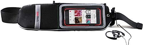 Водоустойчив колан за джогинг Navitech Black за вашия мобилен телефон е Съвместим с Google Pixel 3