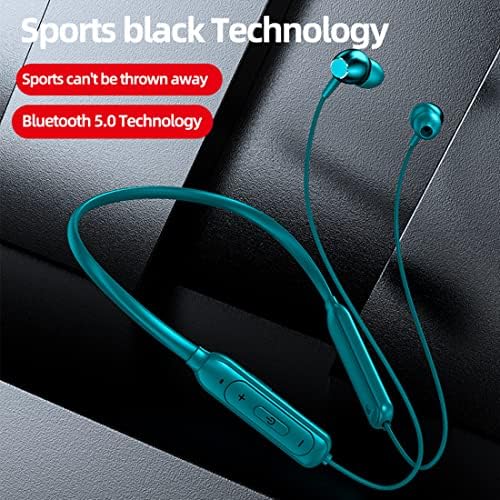 Bluetooth Слушалки с Шейным Ръб Безжични Слушалки с Магнитен Притегателен Слушалки Sweatproof IPX5 Водоустойчив с Микрофон