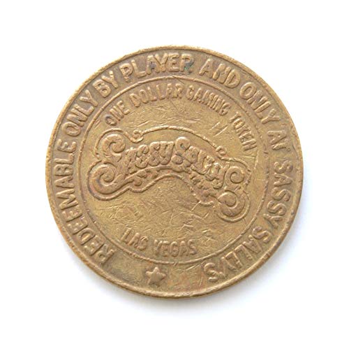 1987 Година - Монета-символичен Казино Нахальной Сали на стойност един долар, Лас Вегас, Невада (да не се ползва дизайн),