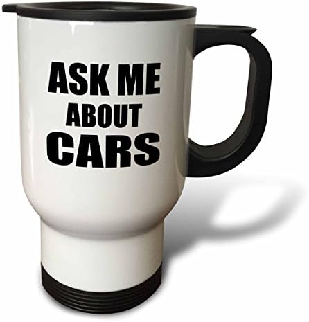 3dRose Питайте ме за коли, Реклама на собственика на гаража, Механика, Реклама на вашата работа, Реклама и Самореклама,