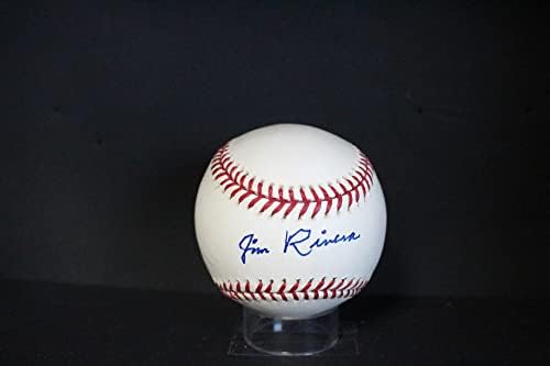 Джим Ривера е Подписал Бейзболен Автограф Auto PSA/DNA AM48615 - Бейзболни топки с Автографи