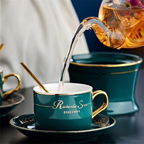 LIUZH Английски Следобеден Чай Чай Скандинавски Сварен Чай, плодове на Цветя, Определени чай Свещ Нагряване на Керамичните Чаена Чаша