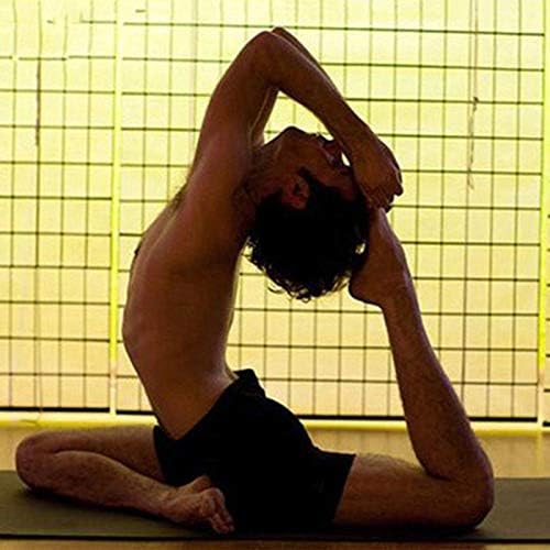 удобна подложка за йога collectvoice, Удобна подложка за фитнес, за всички видове йога, Пилатес, домашно спортове на пода (183 см х 61 см x 0,6 cm)