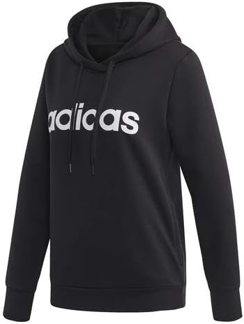 Adidas дамски основите на линейната пуловер hoody с качулка