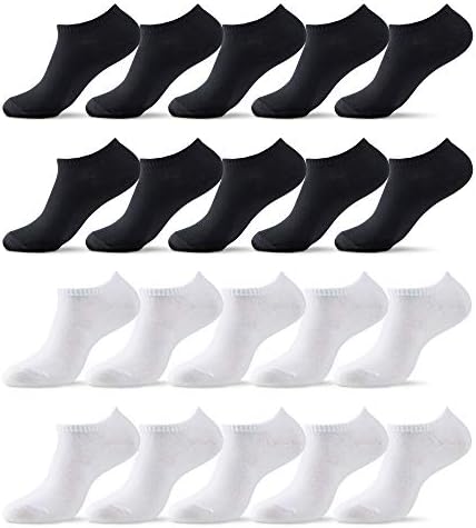 Дамски и мъжки чорапи MONFOOT по 10-20 опаковки от Фин памук, с дълбоко деколте на Щиколотках