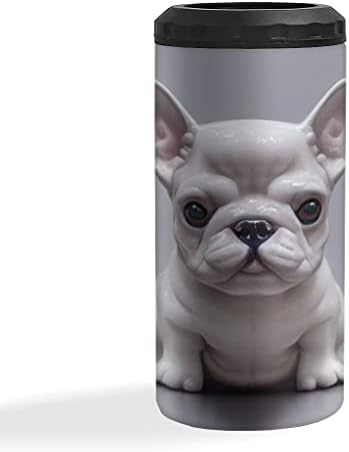 Охладител за тънки Кутии С изолация за любителите на Сладък Кучета - Охладител За Порцеланови Кутии за Булдог - Охладител