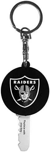 Siskiyou NFL Oakland Raiders Унисекс Спортен мини-Topper за ключове, Черен, Един Размер