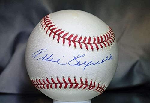 Аутентифицированный автограф Ели Рейнолдс, Psa / dna, Подписан от Американската Лига на бейзбол - и Бейзболни топки с Автограф