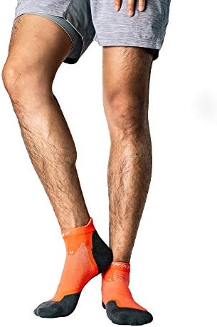 Ултра леки спортни чорапи за джогинг Thirty48 за мъже и жени с Бесшовным пръсти, Отводящим влага, мека подплата