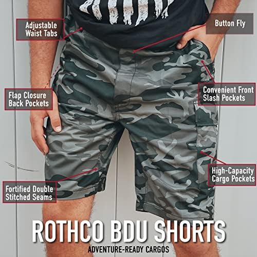 Къси панталони-карго Rothco BDU Мъжки Улични Шорти Туристически Панталони