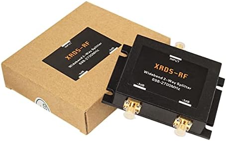Широколентов 2-лентов сплитер-SMA Конектор за 3 db-Ивица на сигнала на клетъчната мрежа на 50 Ω за системата на 4G / LTE от XRDS-RF
