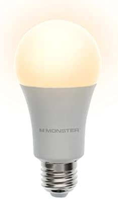 Многоцветен led лампа Monster Illuminessence с топло бяла светлина, 16 000 000 възможности за осветление, е настроен