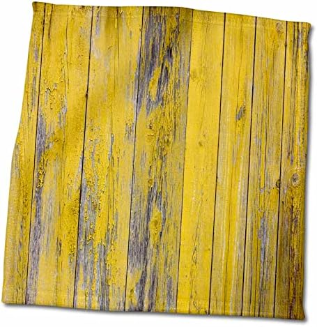 3dRose Абстрактни цветове дърво - Изображението е Ярко жълт Обелени дърво - Кърпи (twl-264385-3)