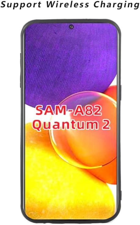 ELISORLI е Съвместим с Samsung Galaxy A82 5G/Quantum 2 Здрав Калъф Тънък Аксесоари за мобилни Телефони Противоскользящий Гумен Защитен калъф от TPU за мобилен телефон Glaxay A 82 G5 Gaxaly 82A S82