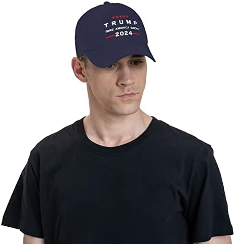 GHBC Тръмп Take America Back бейзболна шапка за Възрастни, Дамски Шапки за шофьори на камиони, Регулируем Мъжка Шапка