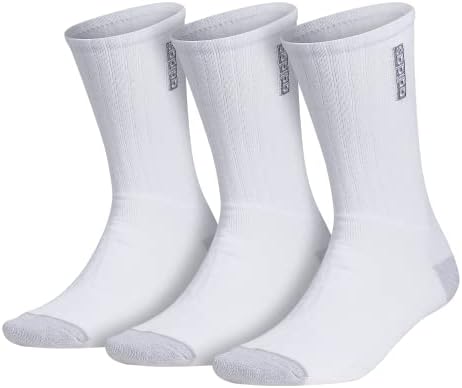 Мъжки класически чорапи adidas с подплата Crew (3 чифта)