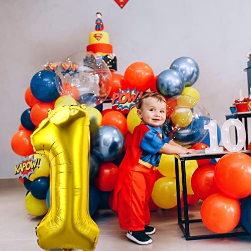 Балони AIEX Gold с номера 28 Инча, Надуваеми Големи Балони от Фолио с номера за Рожден Ден, Декорация за Абитуриентски