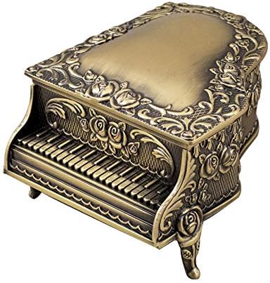 Мини-богато украсен Ковчег за съхранение на бижута DEKIKA, Ковчег за Украшения, в Ковчег за Пиано, Благородна Ковчег