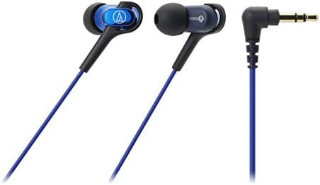 Слушалки за мониторинг на вътрешното ухо с балансным затваряне на Audio-Technica, Сини ATH-CKB50 BL