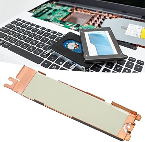 Капачката на радиатора SSD от алуминиева сплав Здрава, устойчива, Обезопасена, за отнемане на топлина, SSD Радиатор Кутийка за XPS 15 9500 9510 9520 precision5550 5560 Ляв SSD, Капачката н