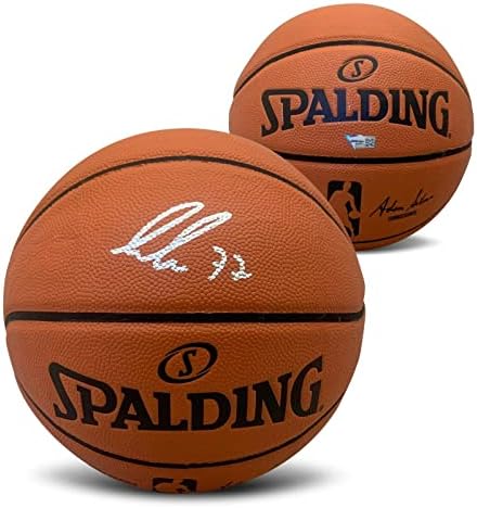 Лук Дончич С Автограф пълен размер Копие от НБА С Автограф Баскетбол Fanatics COA - Баскетболни Топки С Автограф