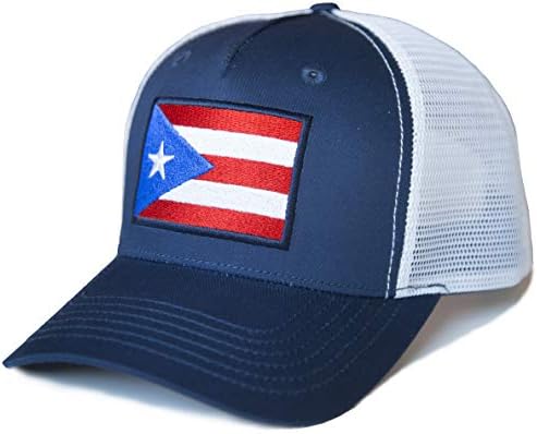 Шапка с международния равенство-флаг - бейзболна шапка възстановяване на предишното положение шофьор на камион (Пуерто Рико)