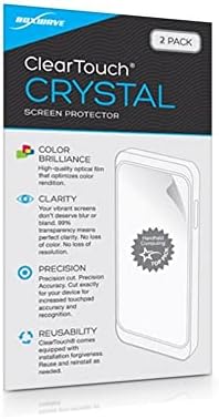 Защитно фолио BoxWave, съвместима с Avaya 3735 (Защитно фолио от BoxWave) - ClearTouch Crystal (2 опаковки), HD филм
